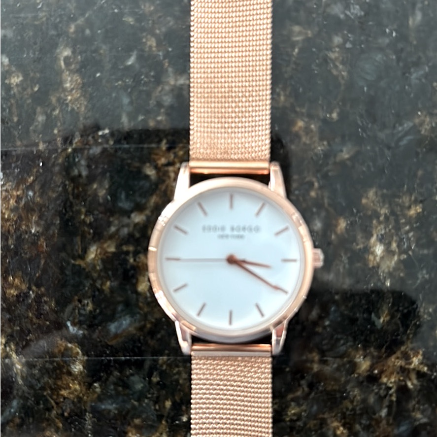 Eddie Borgia Rose Gold Watch 15$